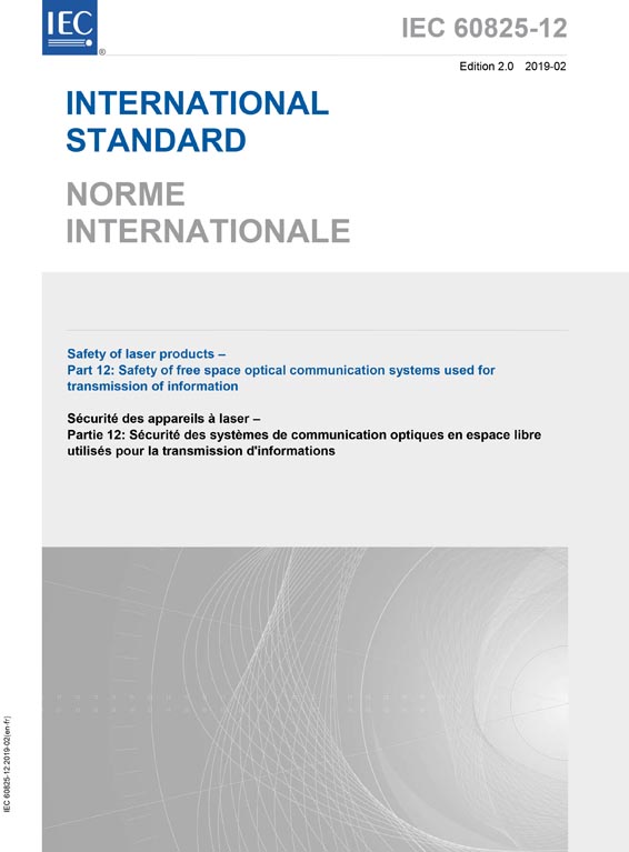 Cover IEC 60825-12:2019
